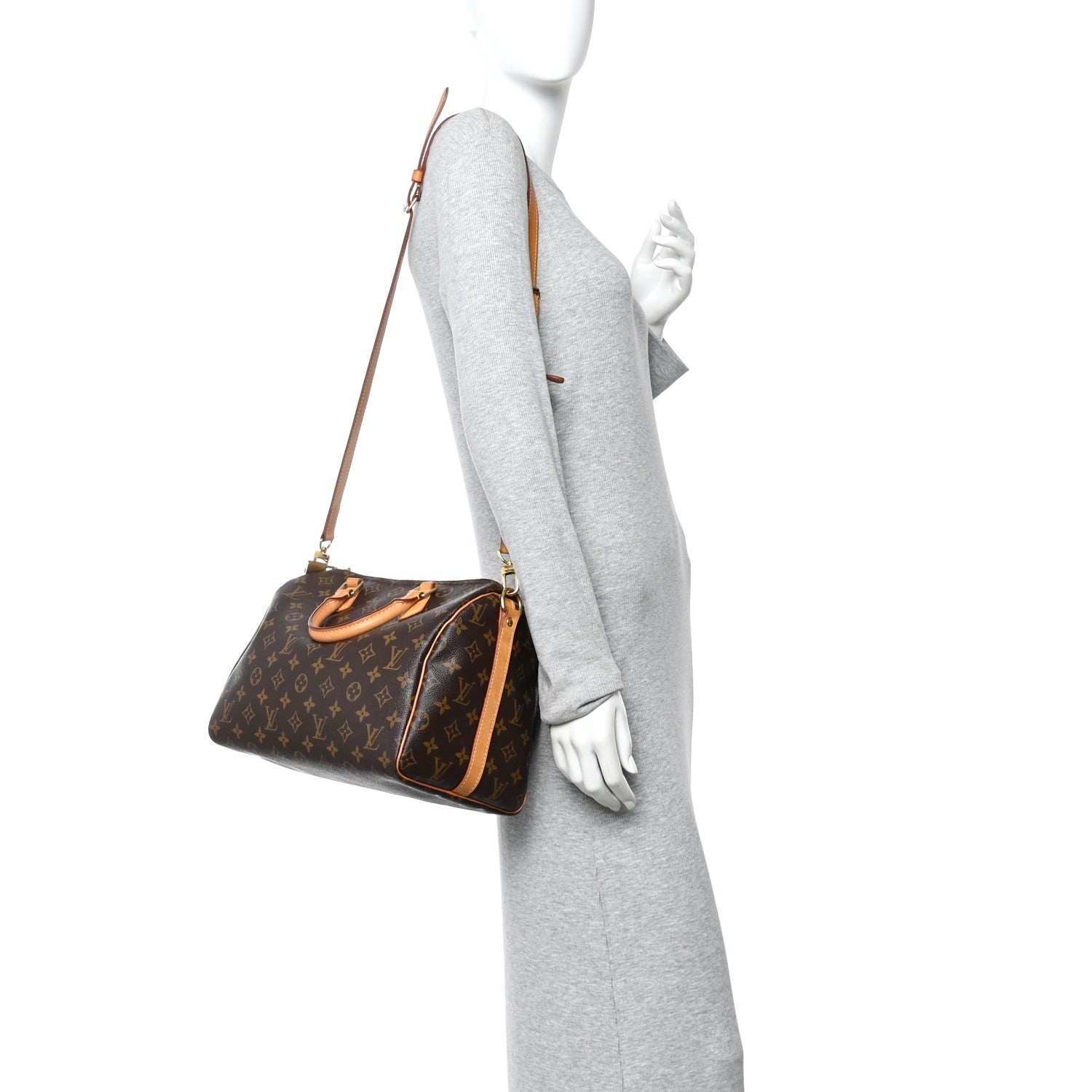Louis Vuitton Monogram Speedy Bandouliere 30 2 of 9