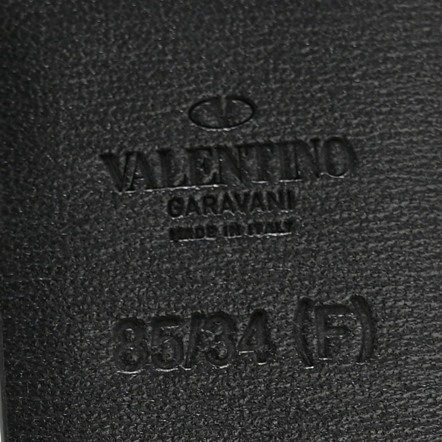 Valentino Garavani Glossy Calfskin VLogo Reversible 30mm Belt 85 34 Saddle Brown Black 7 of 10