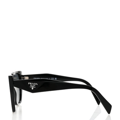 Prada Acetate Symbole Sunglasses SPR 19Z Black 3 of 8