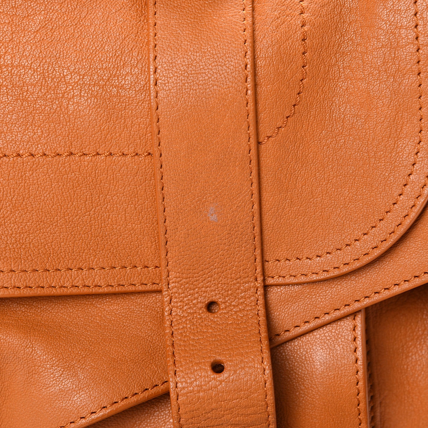 Lambskin Medium PS1 Satchel Saffron