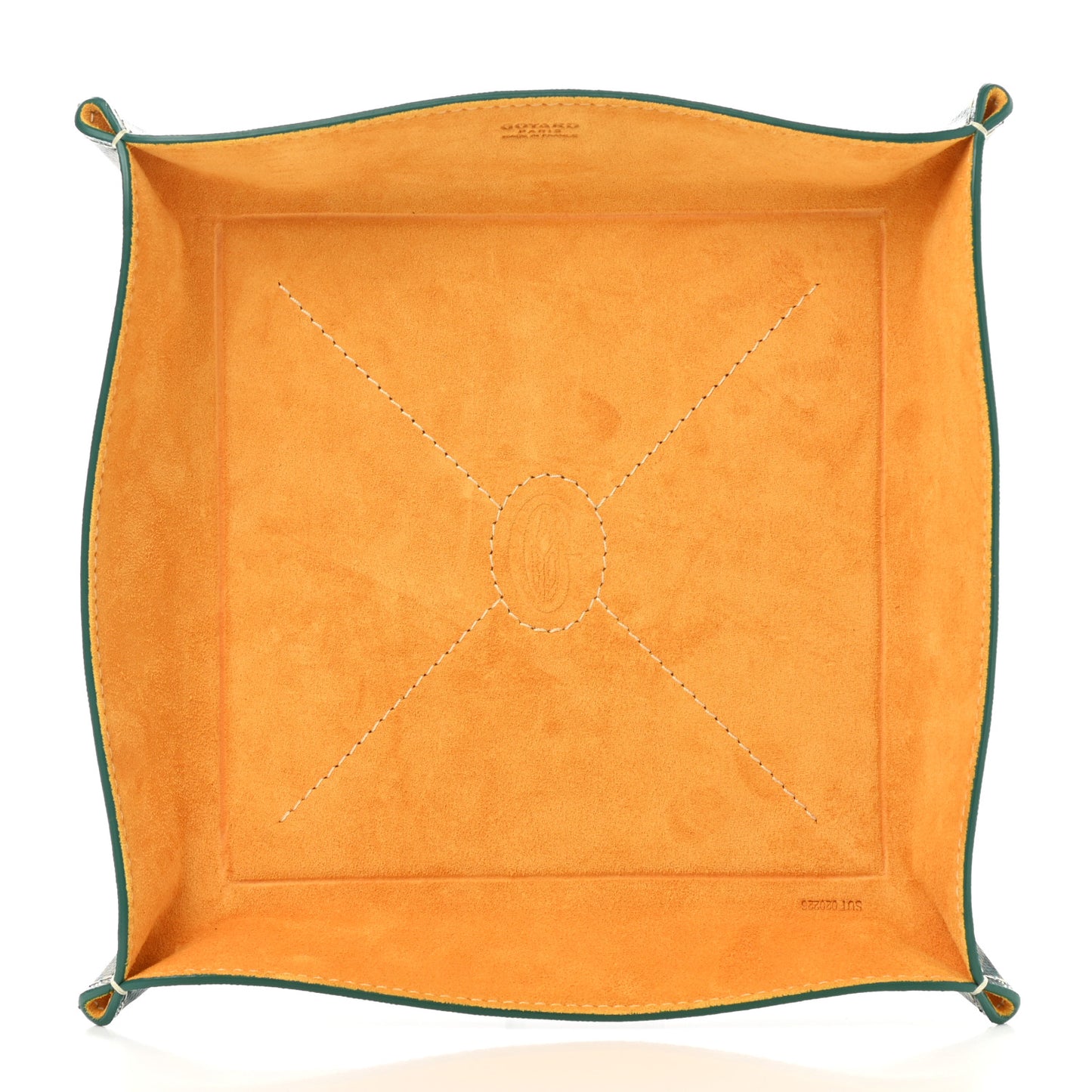 Goyardine Vide Poche Fourre-Tout Green