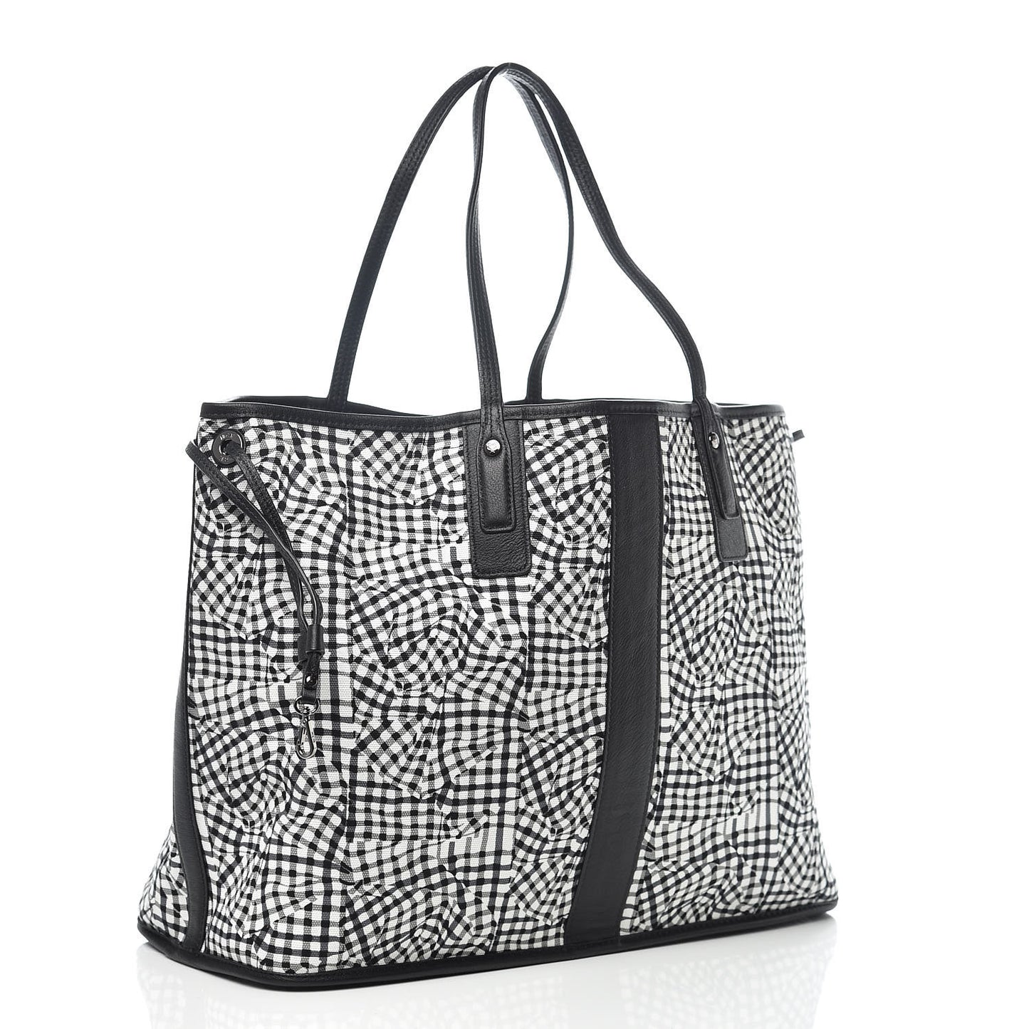 Visetos Large Liz Reversible Shopper Tote Black