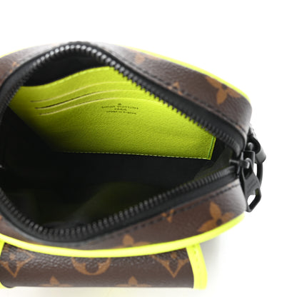 Louis Vuitton Monogram Macassar Christopher Wearable Wallet Fluorescent Yellow 5 of 9