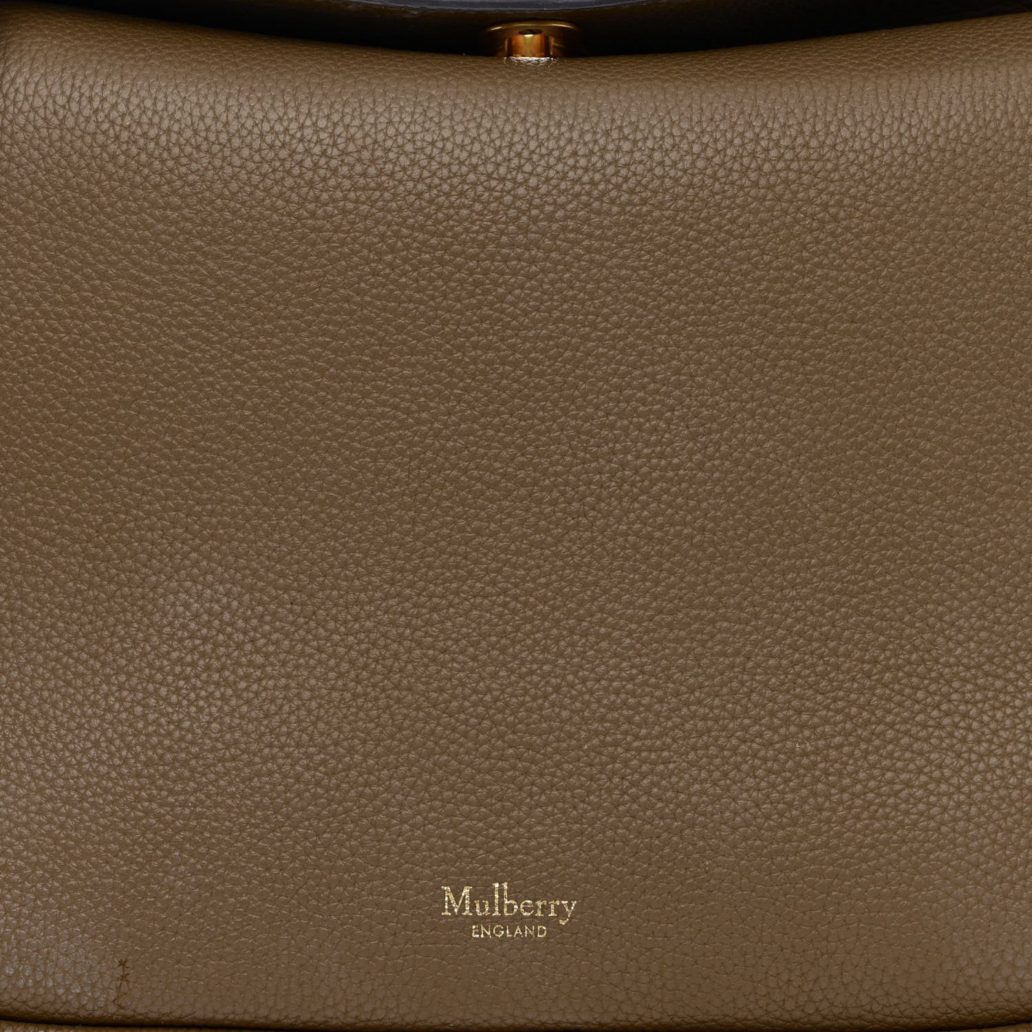 Mulberry Silky Calfskin Medium Leighton Solid Grey 9 of 17