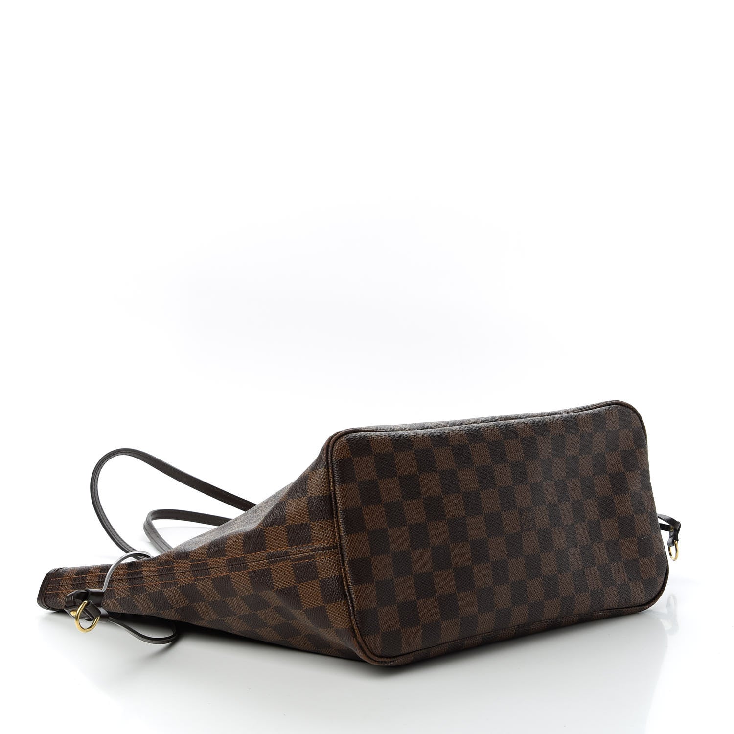 Louis Vuitton Damier Ebene Neo Neverfull MM Rose Ballerine 4 of 11