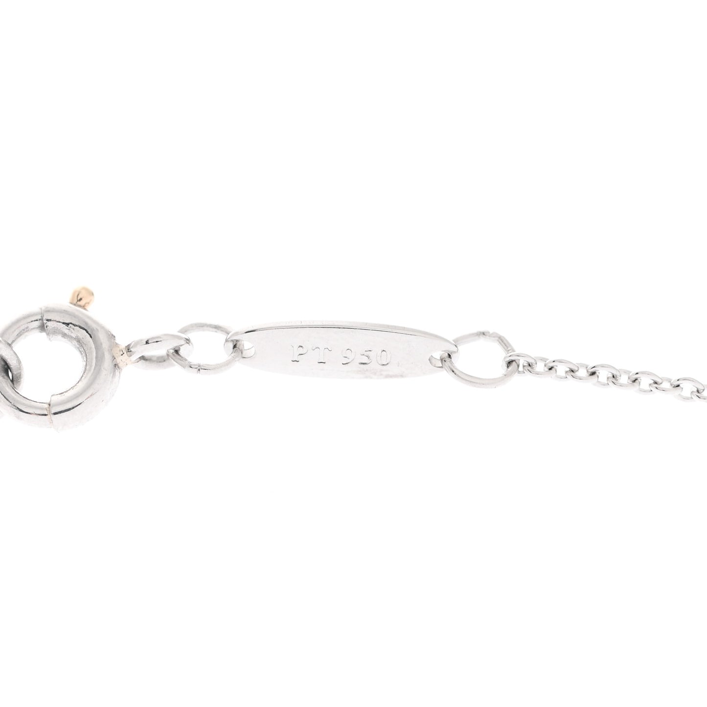 Platinum Diamond 16mm Elsa Peretti Open Heart Pave Pendant Necklace