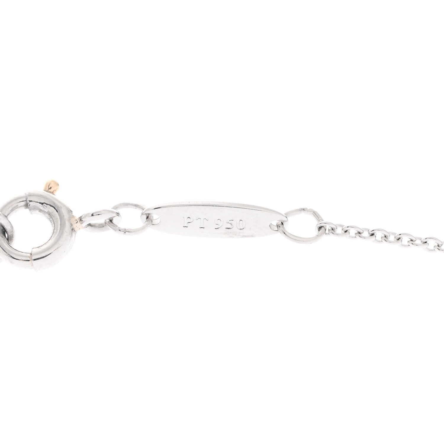 Tiffany Platinum Diamond 16mm Elsa Peretti Open Heart Pave Pendant Necklace 8 of 9
