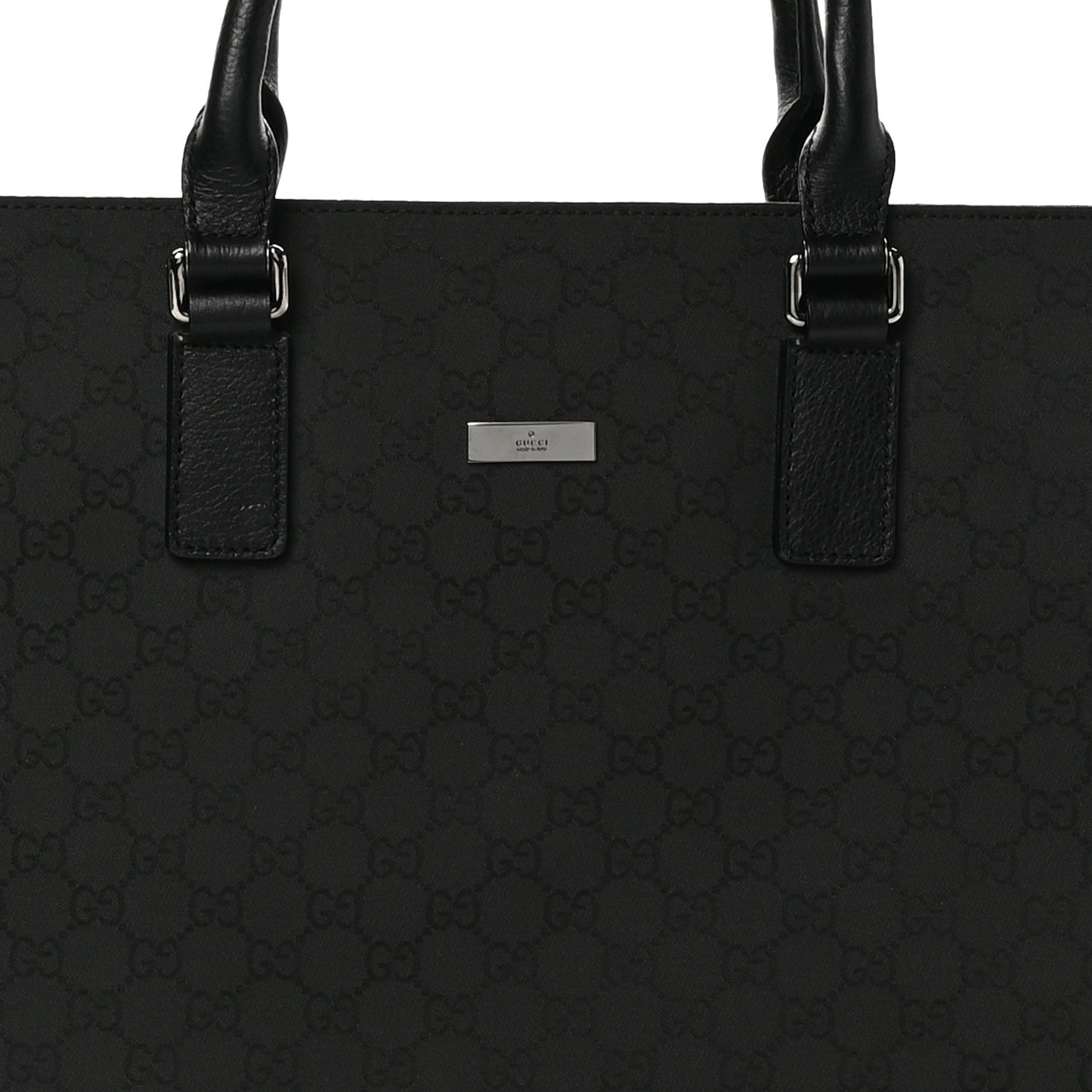 Nylon Monogram Executive Bag Black