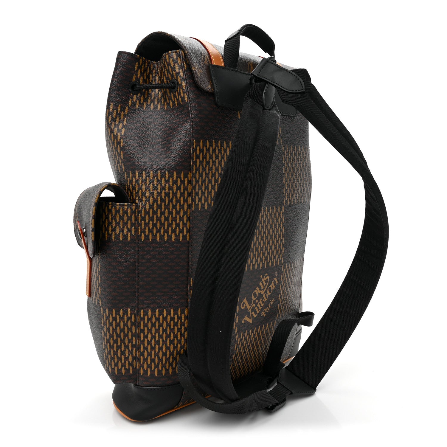 Louis Vuitton X NIGO Giant Damier Ebene Monogram Christopher PM Backpack 3 of 10