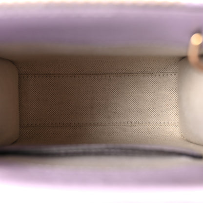 Gucci Monogram Jumbo GG Textured Dollar Calfskin Mini Tote Bag Beige Lapis 5 of 13