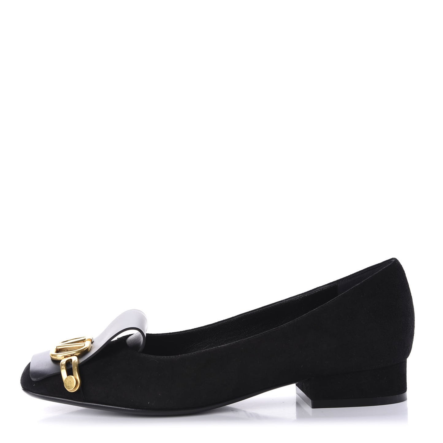 Suede Vlogo Club Loafers 37.5 Black