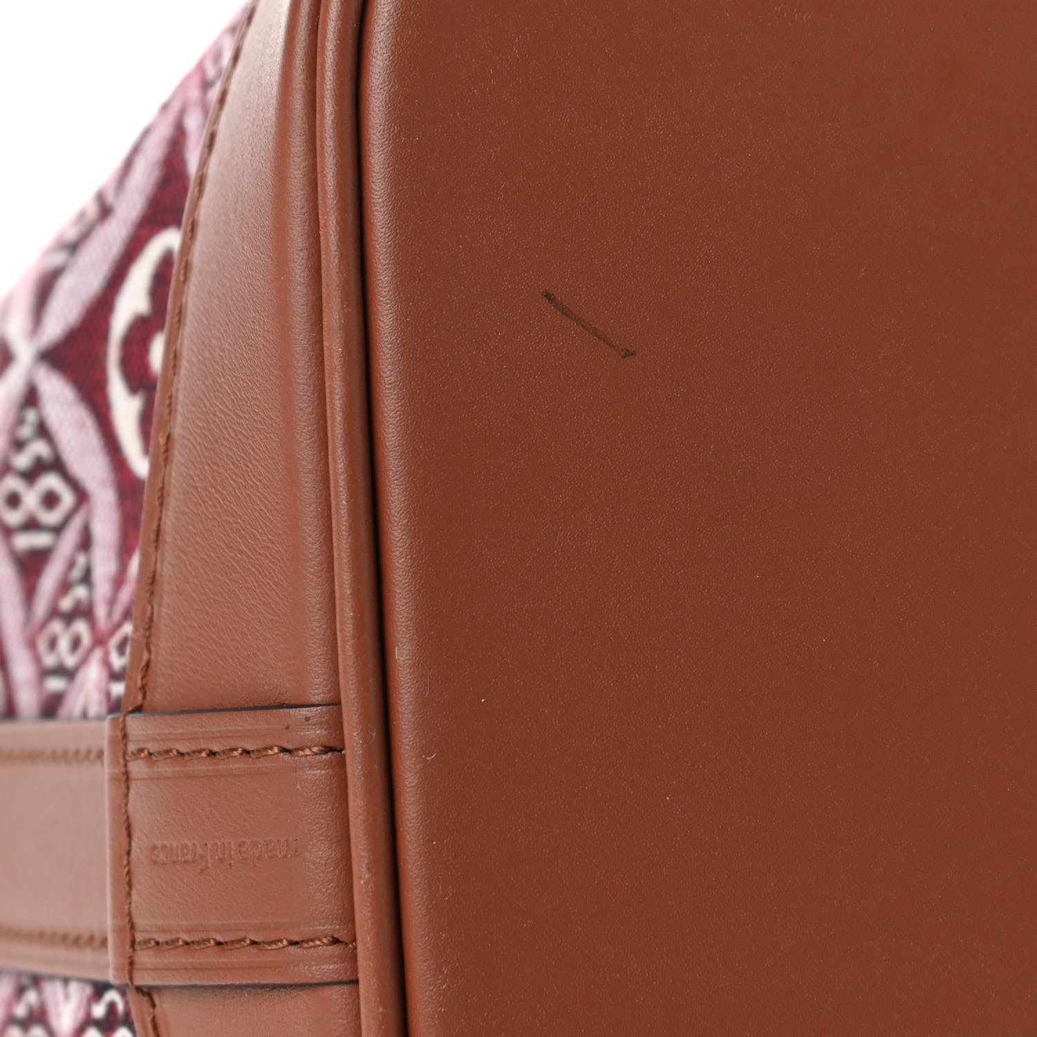 Louis Vuitton Jacquard Since 1854 Petit Noe Bordeaux 9 of 10