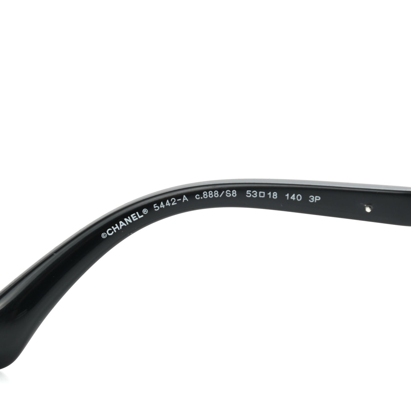Acetate Metal Polarized Rectangle Sunglasses 5442 Black