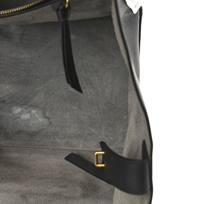 Celine Supple Calfskin Medium Phantom Luggage Black 10 of 14