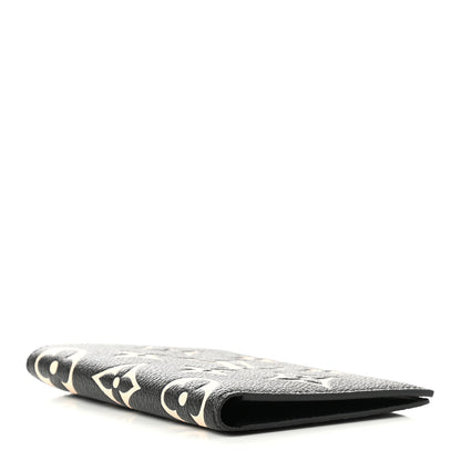 Louis Vuitton Empreinte Monogram Giant Passport Cover Black Beige 4 of 7