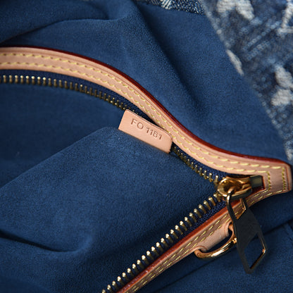 Louis Vuitton Denim Daily GM Gris Blue 7 of 10
