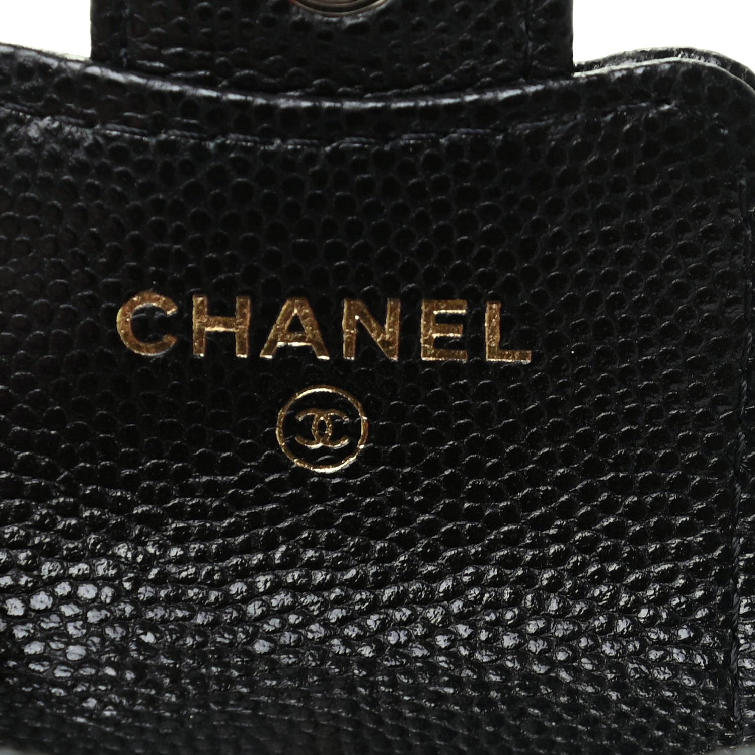 Chanel Caviar Quilted Airpods Case Black 5 of 7