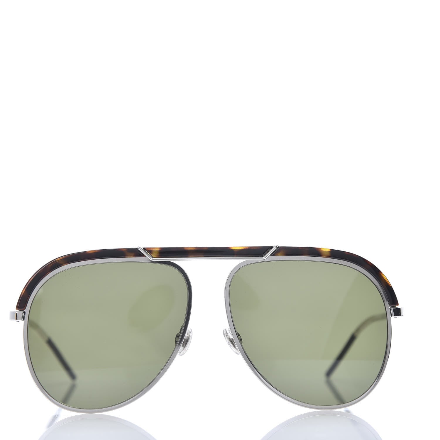 Christian Dior Desertic Aviator Sunglasses Silver 2 of 7