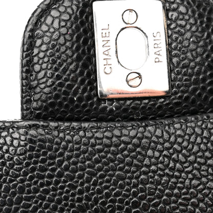 Chanel Caviar Quilted Medium Double Flap Black 13 of 13