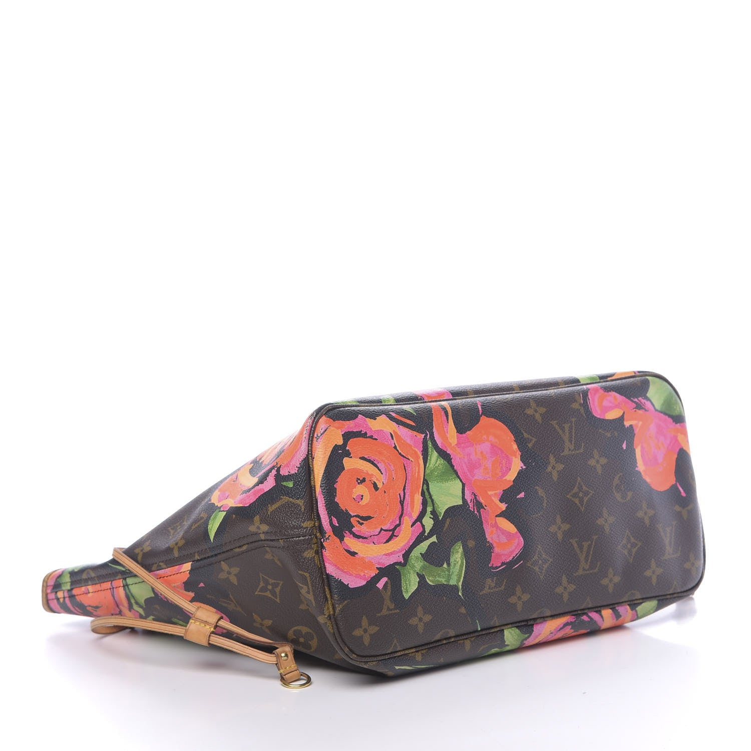 Louis Vuitton Monogram Roses Neverfull MM 4 of 14