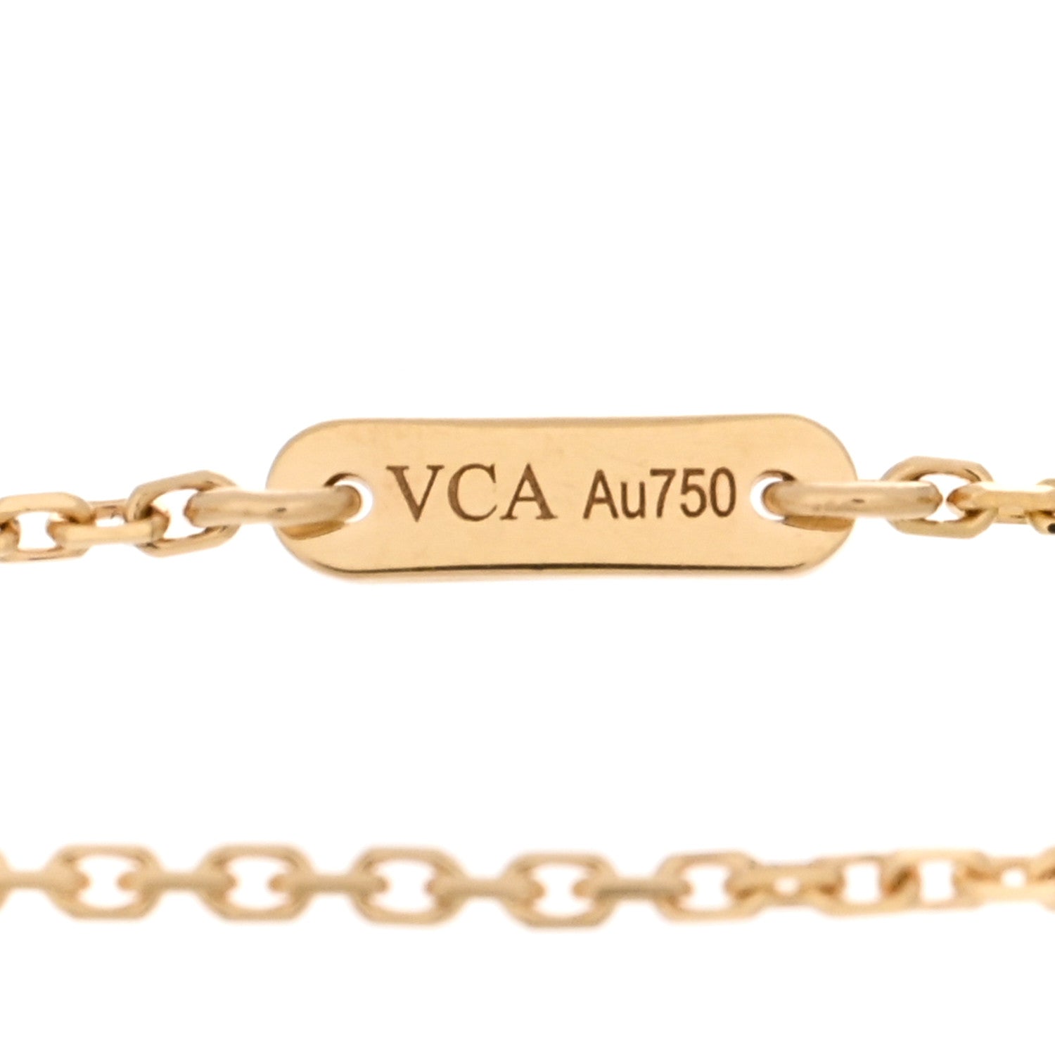 Van Cleef & Arpels 18K Yellow Gold Diamond Mini Frivole Bracelet 3 of 5