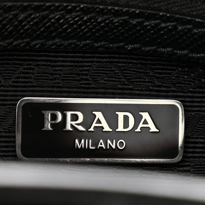 Prada Nylon Saffiano Re-Edition 2005 Top Handle Crossbody Bag Black 6 of 9