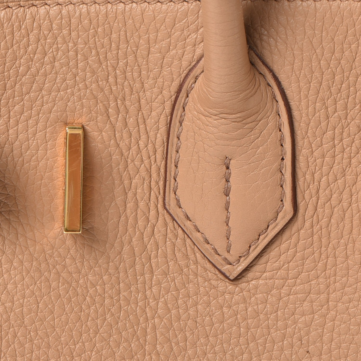 Hermes Taurillon Clemence Birkin 30 Camel Tabac 26 of 44