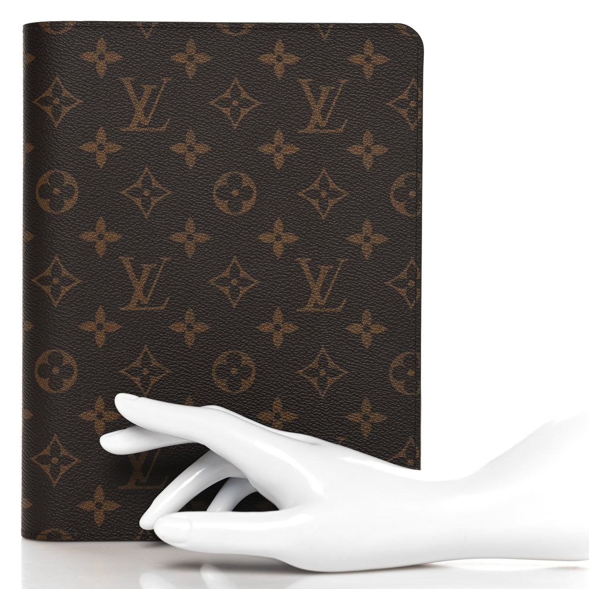Monogram Desk Agenda Cover