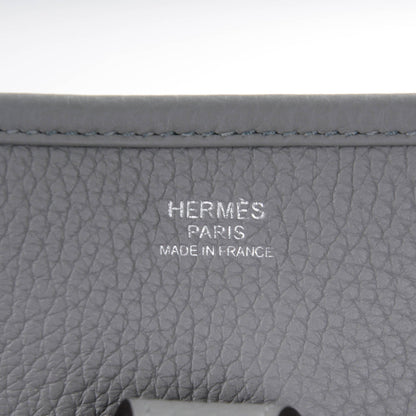 Hermes Taurillon Clemence Evelyne III PM Gris Mouette 6 of 7