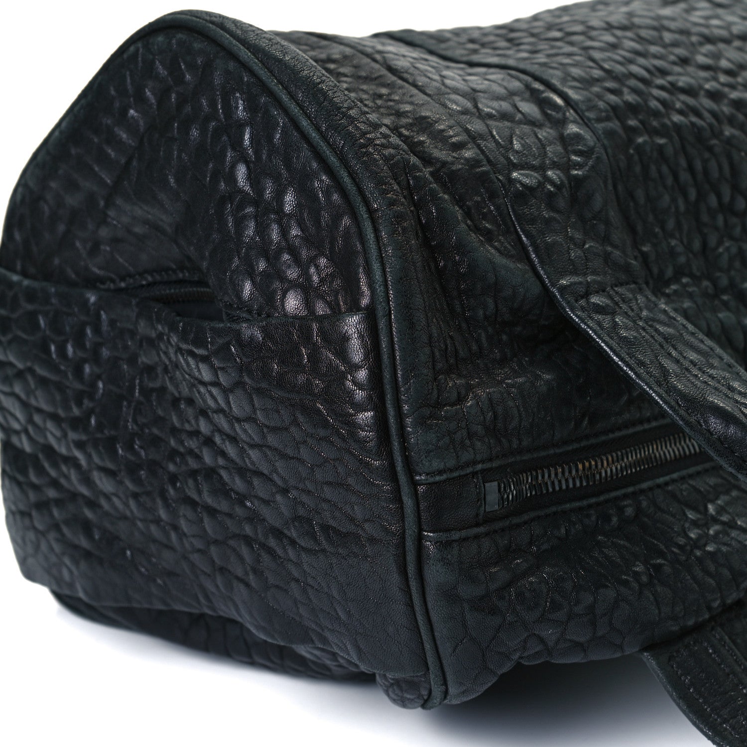 Alexander Wang Pebbled Lambskin Rockie Black Matte Black Hardware 9 of 15