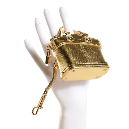 Louis Vuitton Suhali Mini Lockit Bag Charm Gold 2 of 7