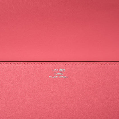 Hermes Swift Medor 23 Clutch Rose Azalee 6 of 8