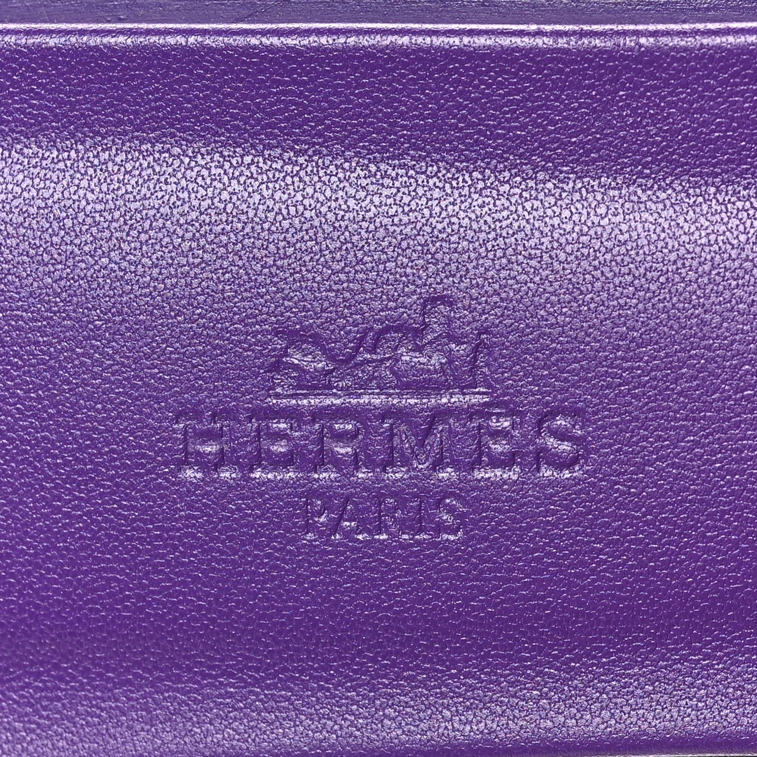 Hermes Calfskin Oran Sandals 38.5 Violet Majorette 8 of 9