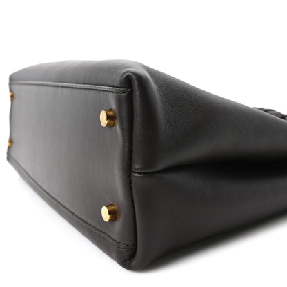 Bottega Veneta Silky Calfskin Medium Andiamo Shoulder Bag Fondant 8 of 8