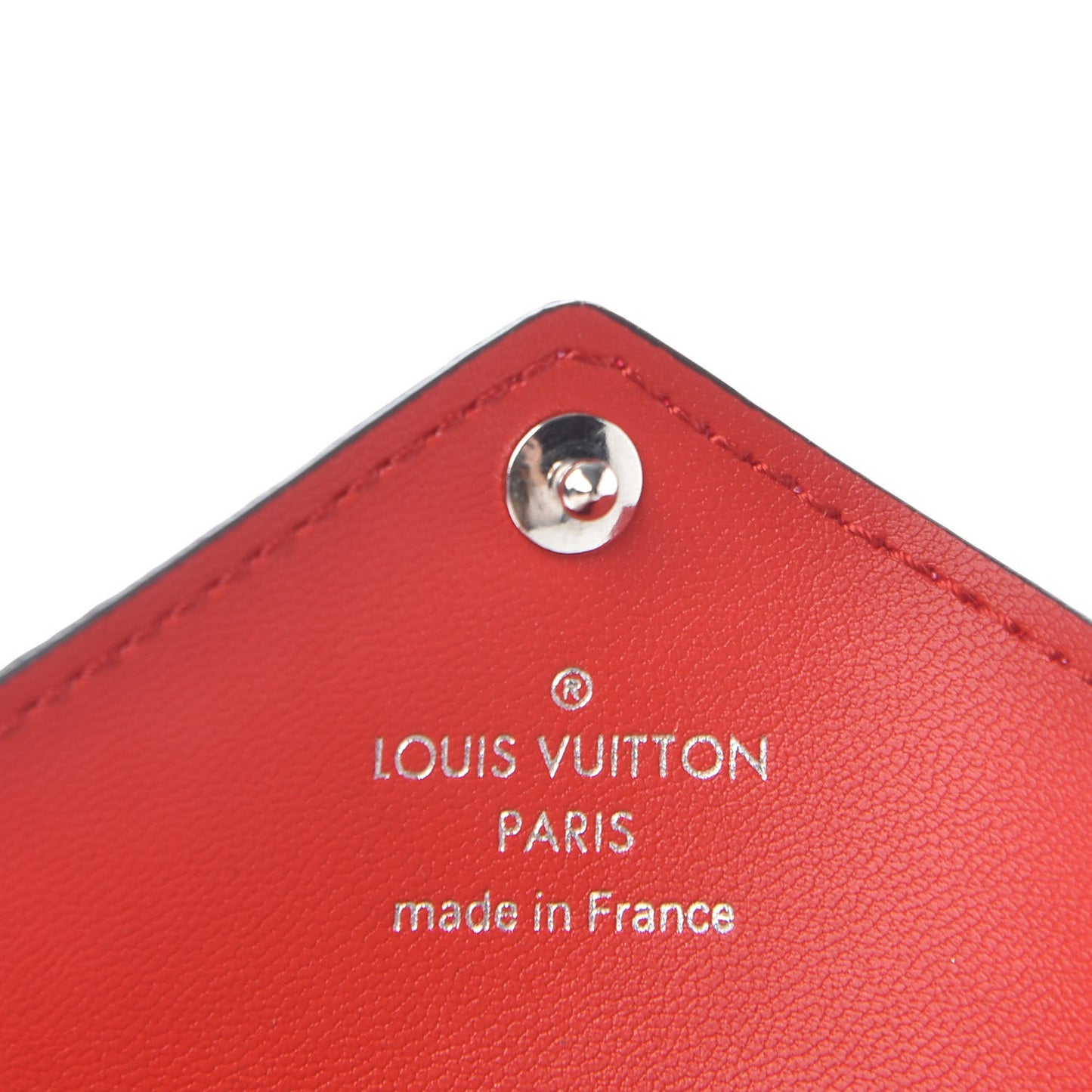 Monogram Escale Small Kirigami Pochette Insert Red