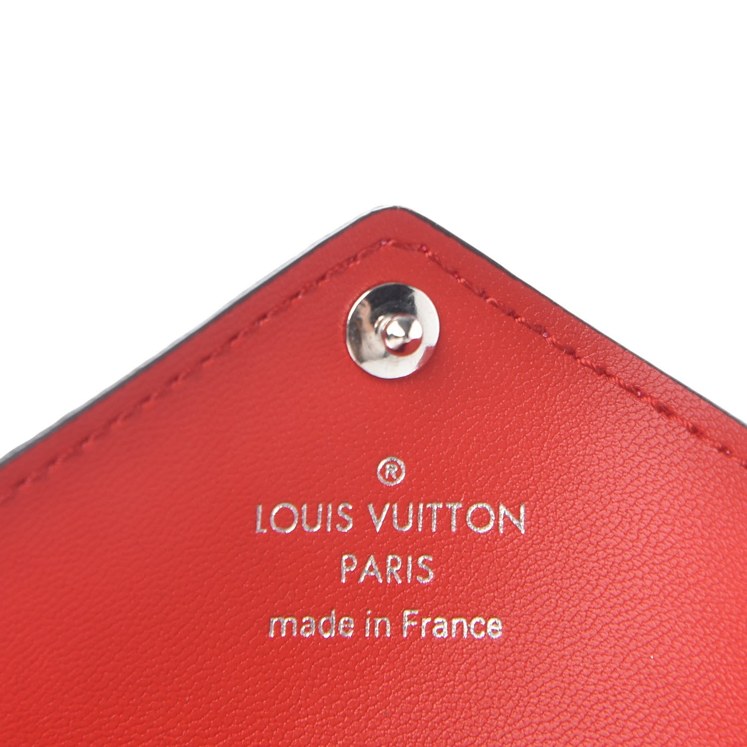 Louis Vuitton Monogram Escale Small Kirigami Pochette Insert Red 6 of 6