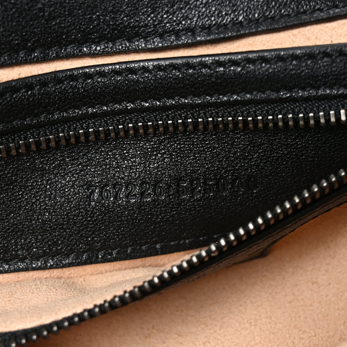 Goatskin Small GG Monochrome Aphrodite Shoulder Bag Black