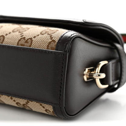 Gucci GG Monogram Small Luce Shoulder Bag Beige Ebony 10 of 11