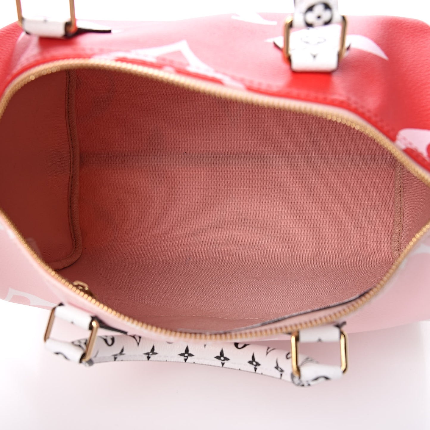 Monogram Giant Speedy Bandouliere 30 Rouge