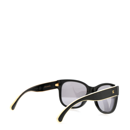 Chanel Polarized CC Sunglasses 5270 Black 4 of 8