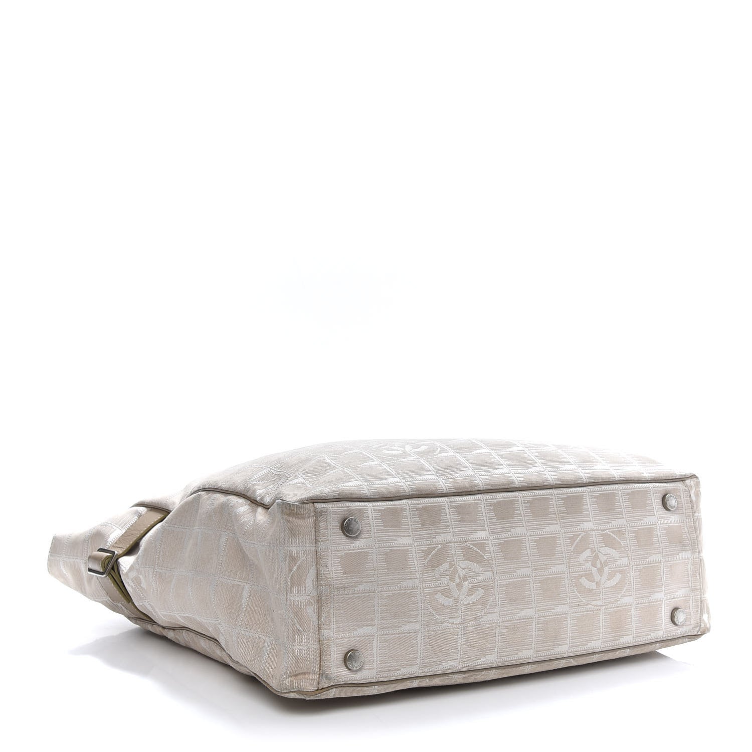 Chanel Nylon Medium Travel Tote Beige 4 of 22