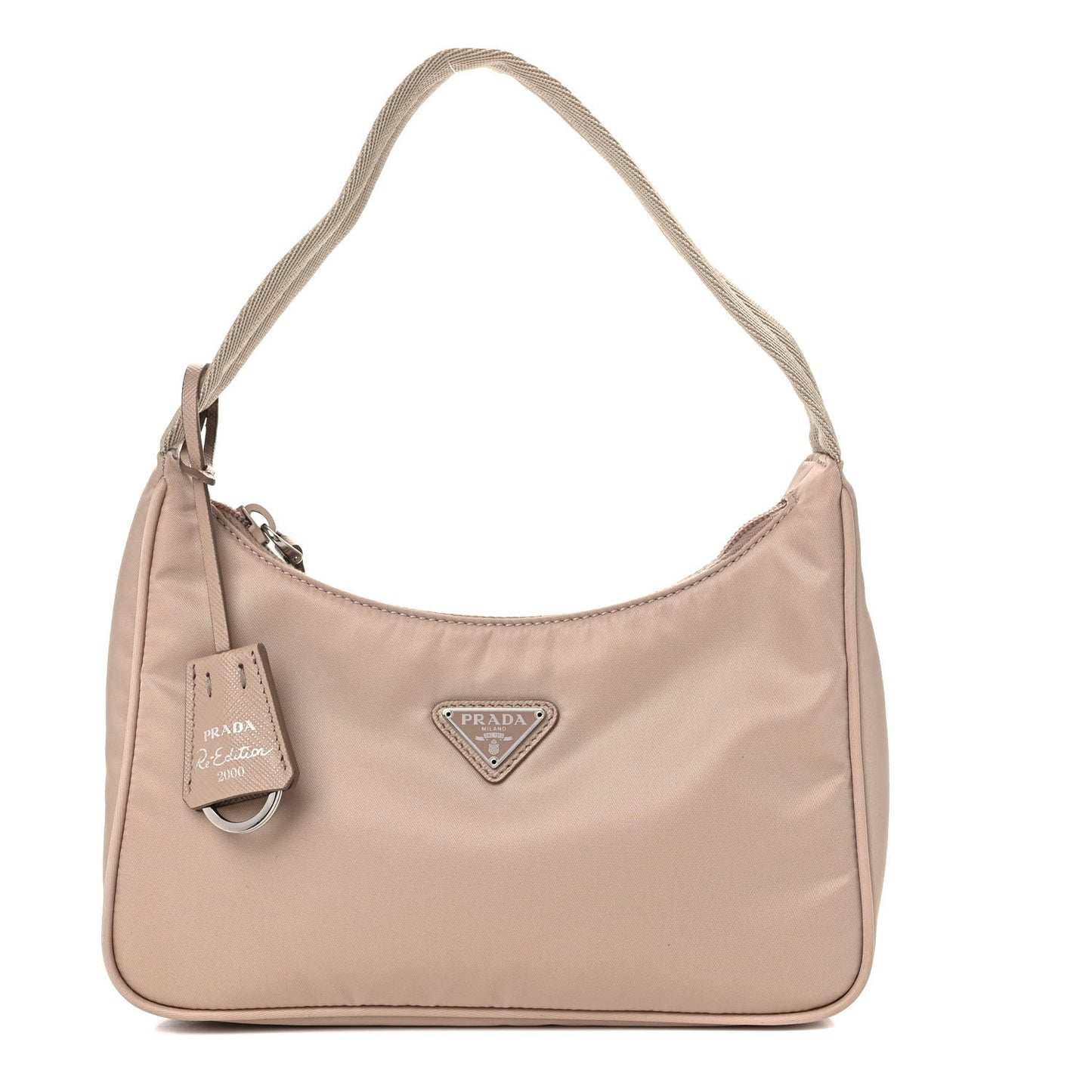Tessuto Nylon Mini Re-Edition 2000 Bag Cammeo