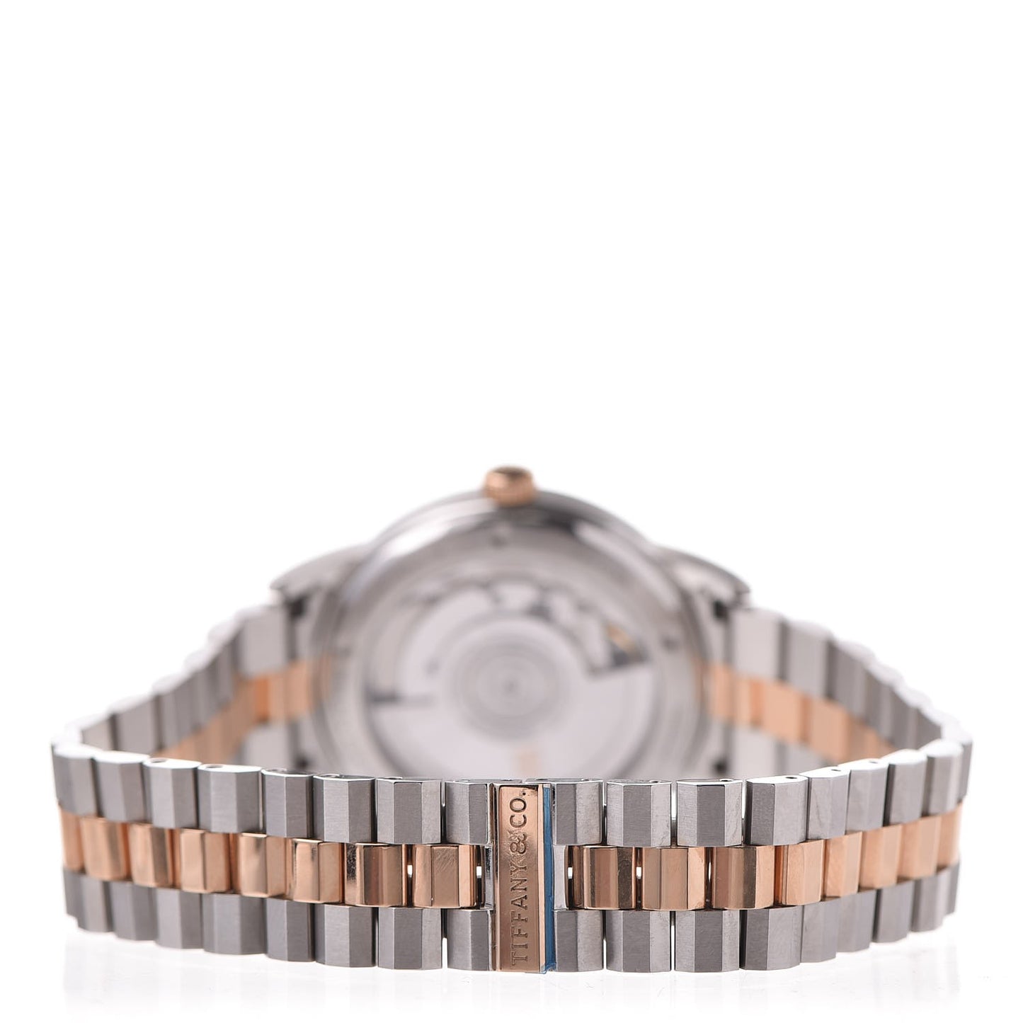 Stainless Steel 18K Rose Gold 34mm CT60 3-Hand Automatic Watch