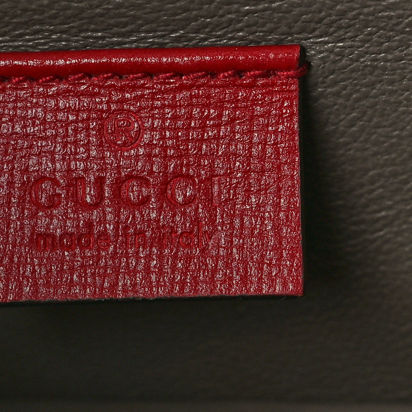 Gucci Azalea Calfskin Mini Sylvie 1969 Flap Messenger Bag New Cherry Red 7 of 12