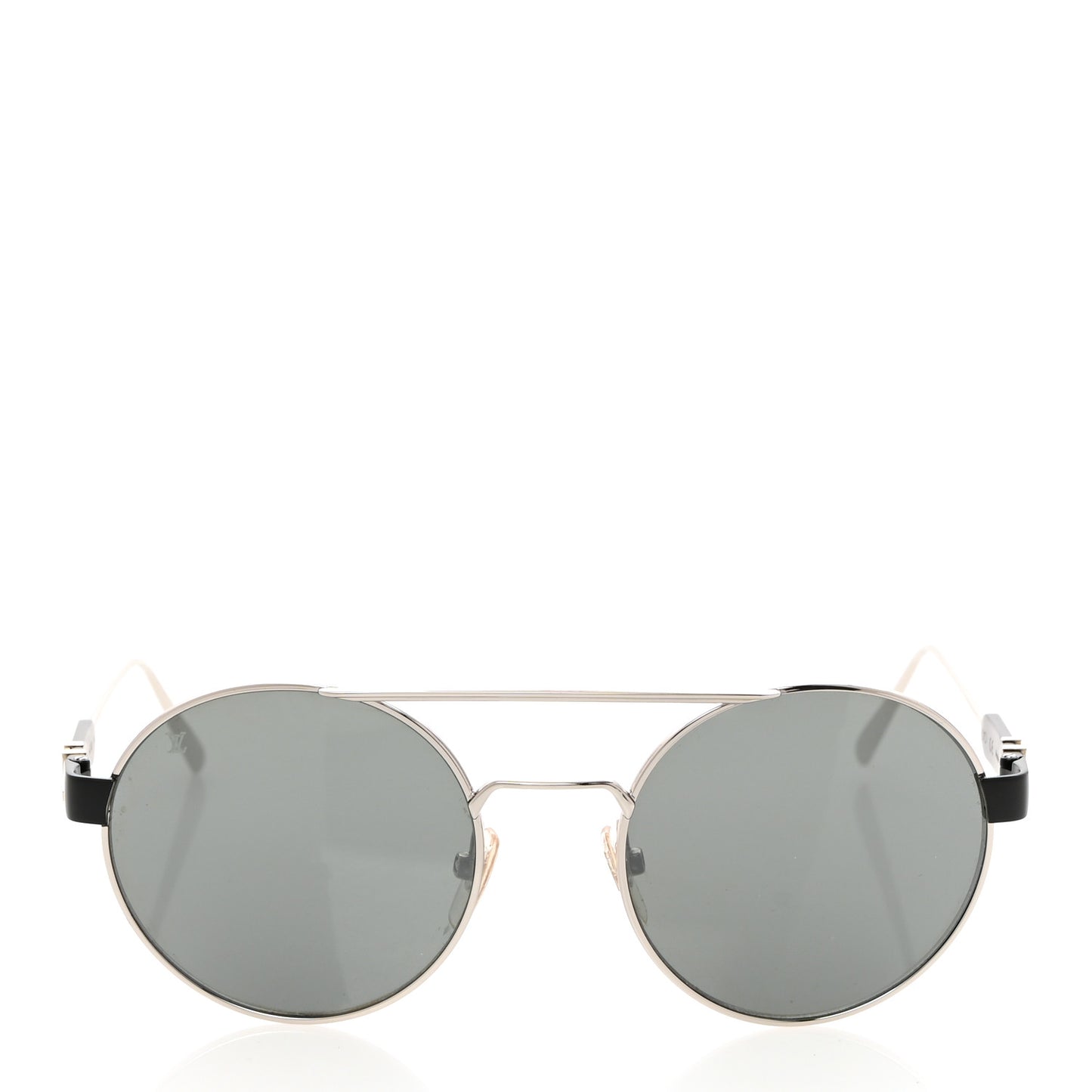 LV Starburst Round Sunglasses Z1103W Silver Black
