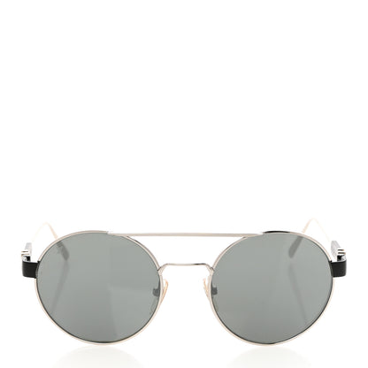 Louis Vuitton LV Starburst Round Sunglasses Z1103W Silver Black 2 of 7