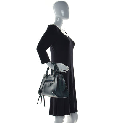 Balenciaga Cake Calfskin Tonal Hardware Neo Classic City Black 2 of 12