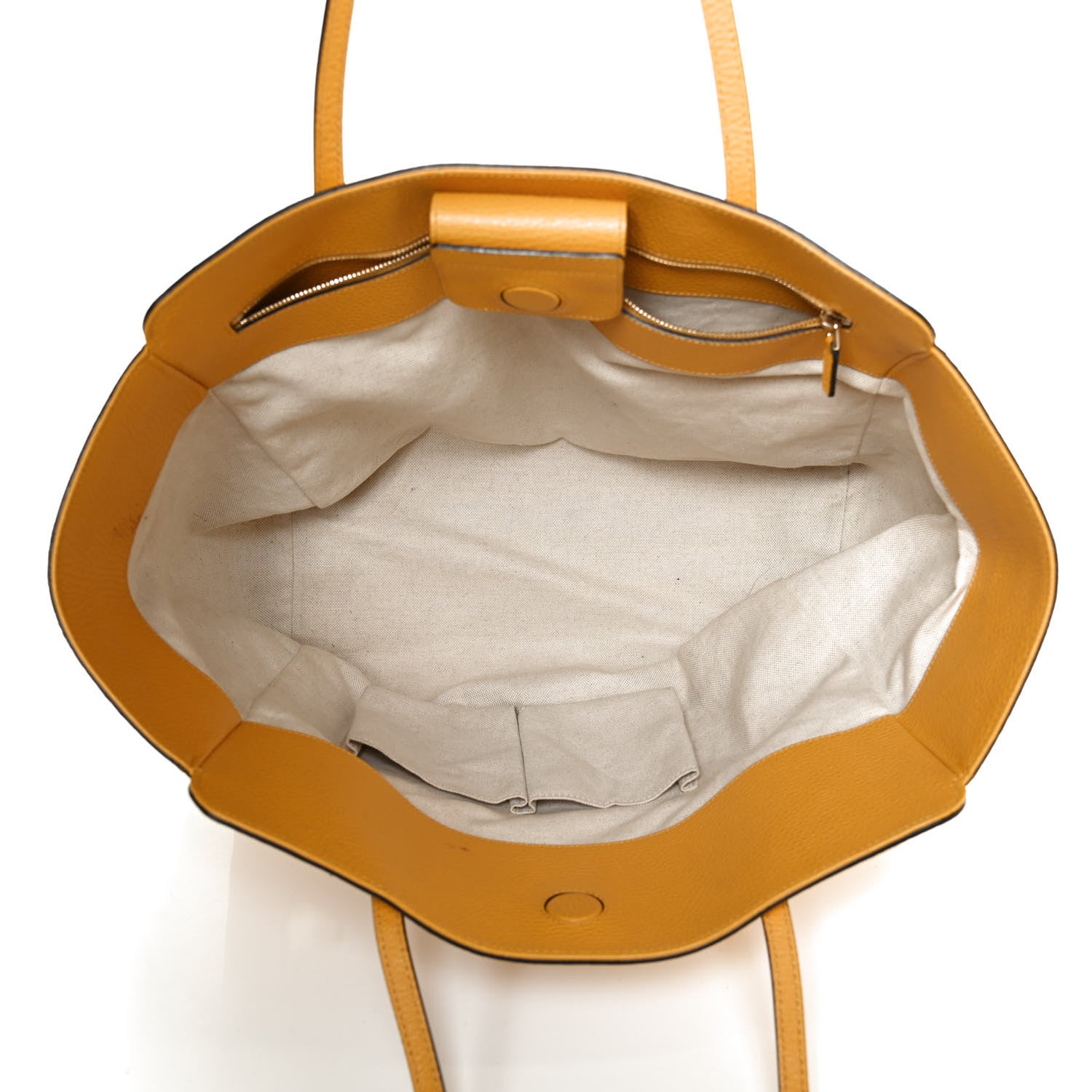 Gucci Dollar Calfskin Medium Swing Tote Yellow 5 of 11