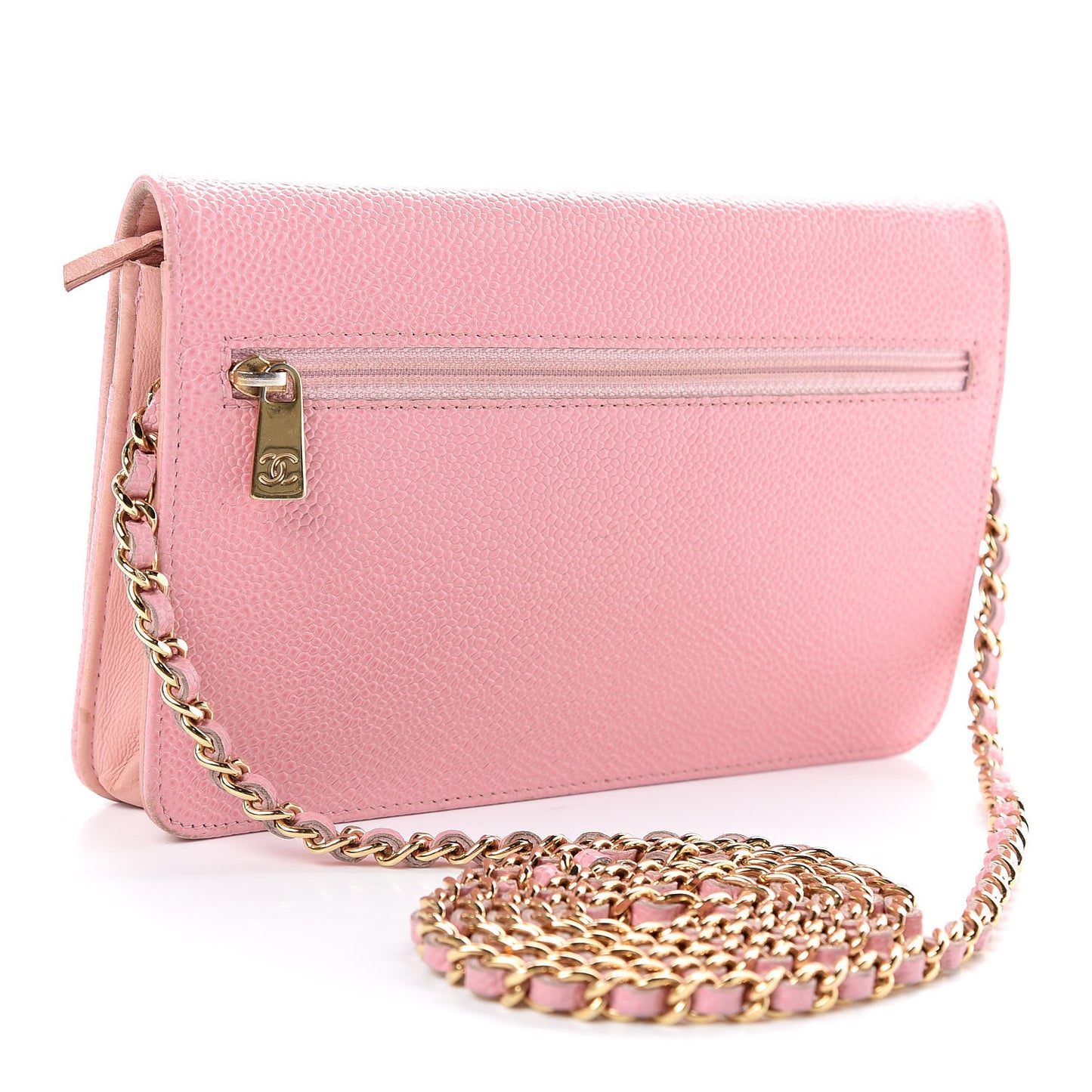 Caviar Timeless CC Wallet On Chain WOC Pink