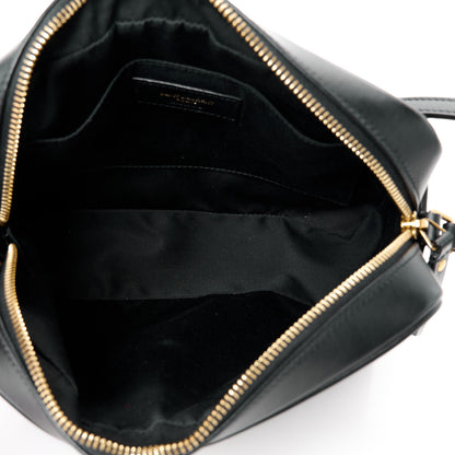 Saint Laurent Calfskin Matelasse Monogram Lou Camera Bag Black 5 of 10